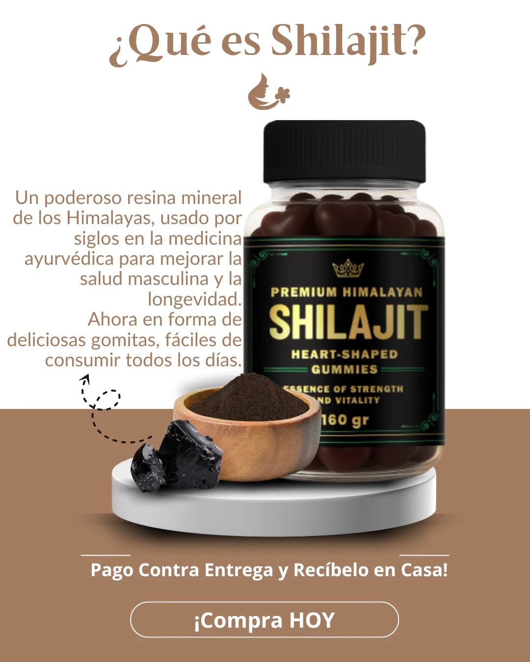 COMBO GOMAS SHILAJIT 160g - MEGA OFERTA 2X1