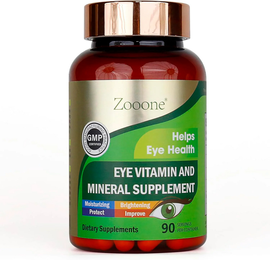 👁️ ZOOONE vitaminas para Ojos Saludables – 100% Originales e Importadas